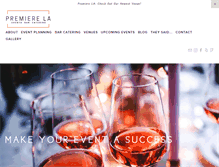 Tablet Screenshot of premierela.com